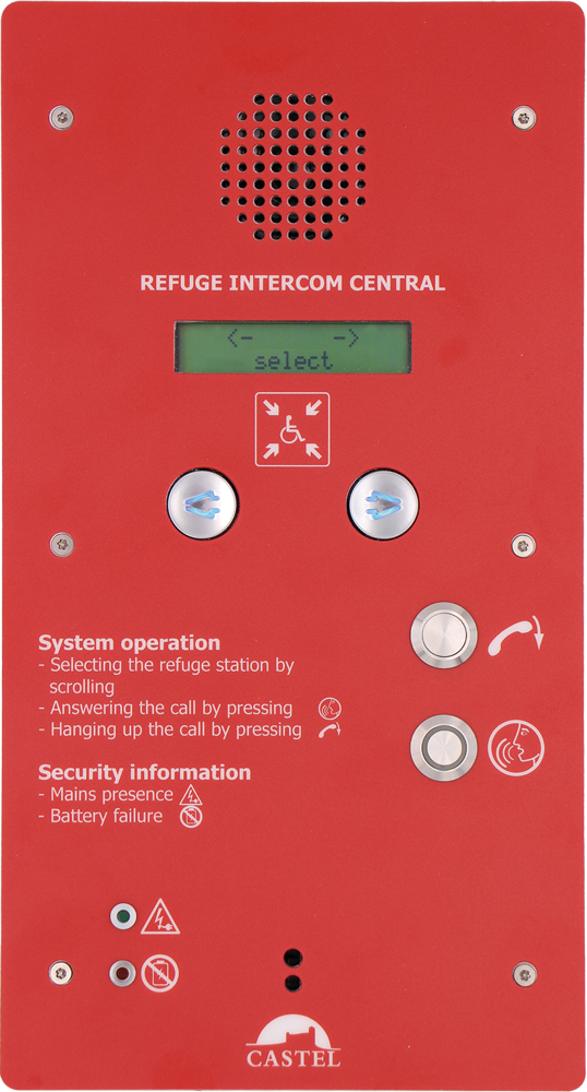 REFUGE CENTRAL Castel, communication & security